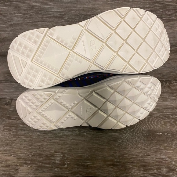 Valentino  Garavani | Mov Toe Moced Media Sneakers Russo Red Size 38 - Picture 7 of 11